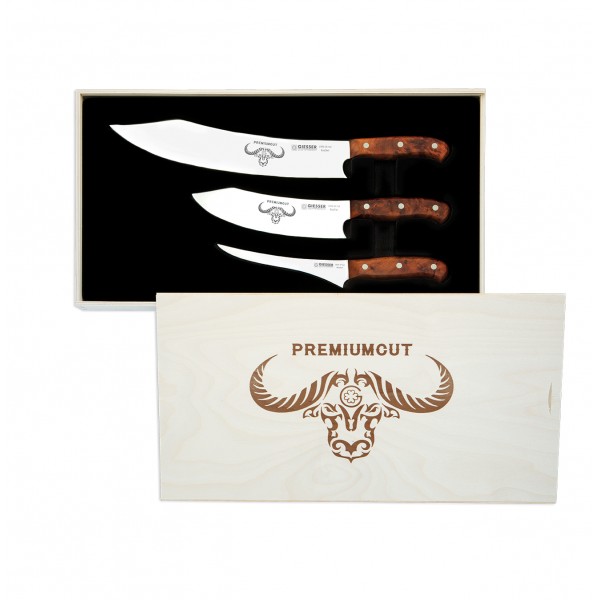 Комплект ножове PremiumCut, 3 части, Дървото на живота, Giesser