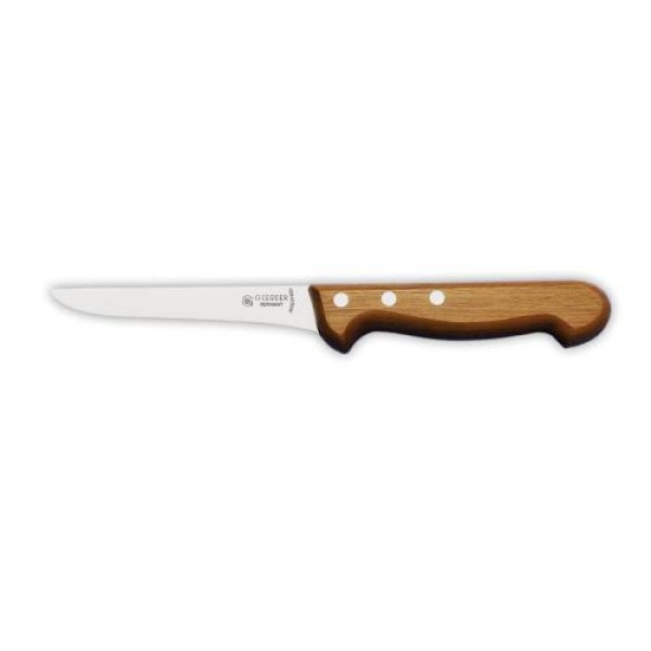 Нож за обезкостяване, 13 см - дръжка от дърво, Giesser