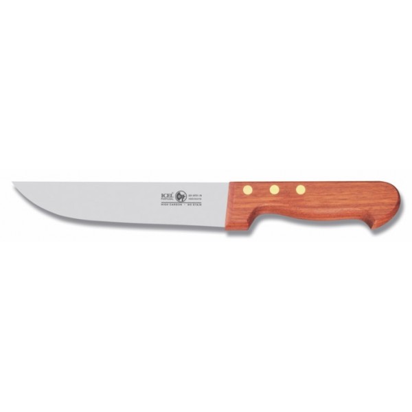 Касапски нож, 16 см, дръжка от дърво, Icel