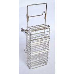 Кошница за съхранение на 4 ножа и 2 масата Кошница за съхранение на 4 ножа и 2 масата